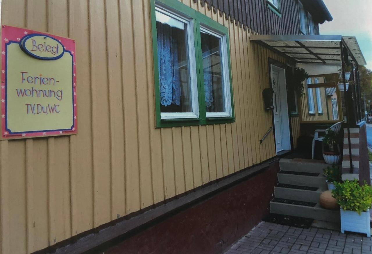 Ferienwohnung Wesemann Thale Exteriör bild